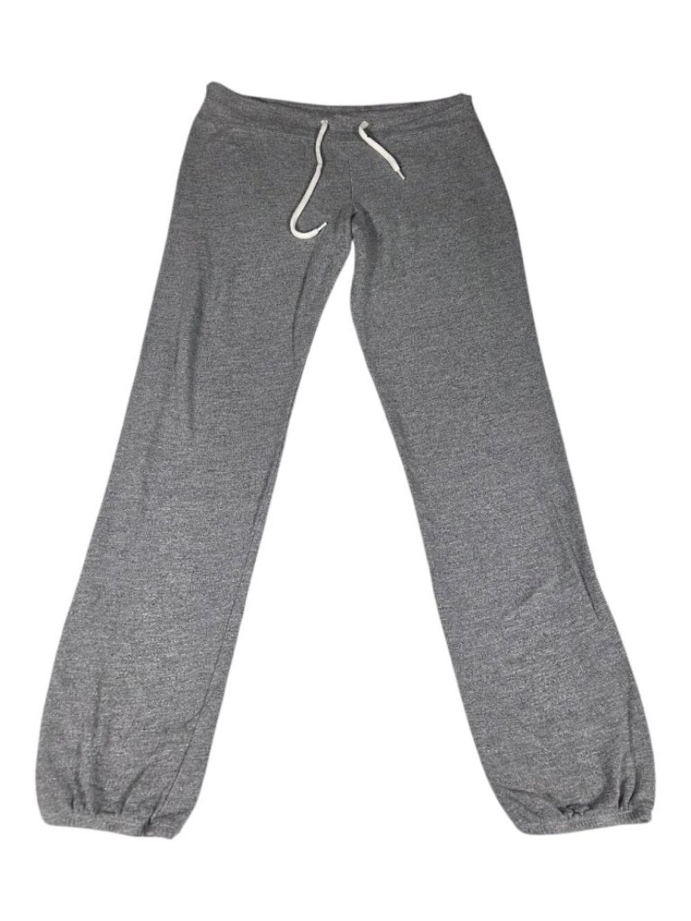 Monrow Classic Sweatpants Grey Heather Drawstring Cinch Cuffs Women's Size XS